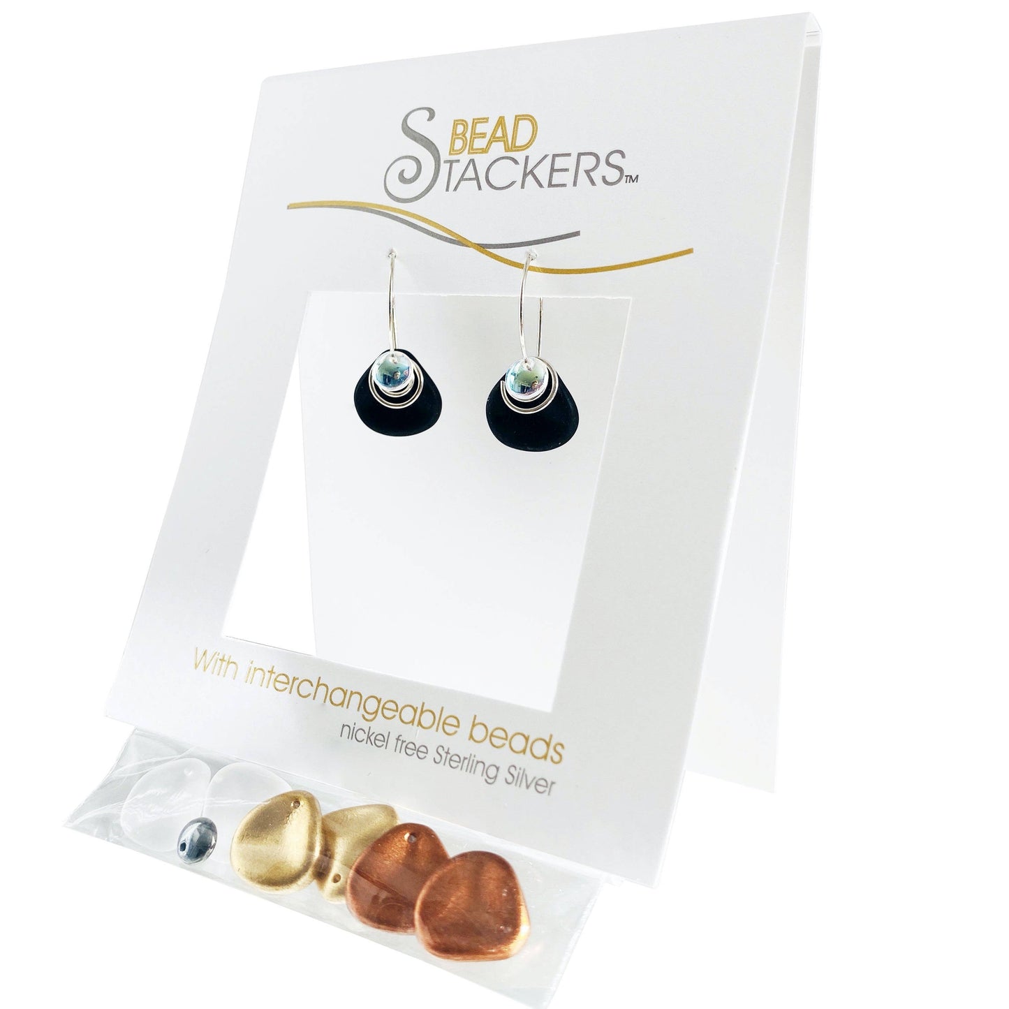 Conversations in Jewellery - PT34 - Earrings come with 4 interchangeable colours. 