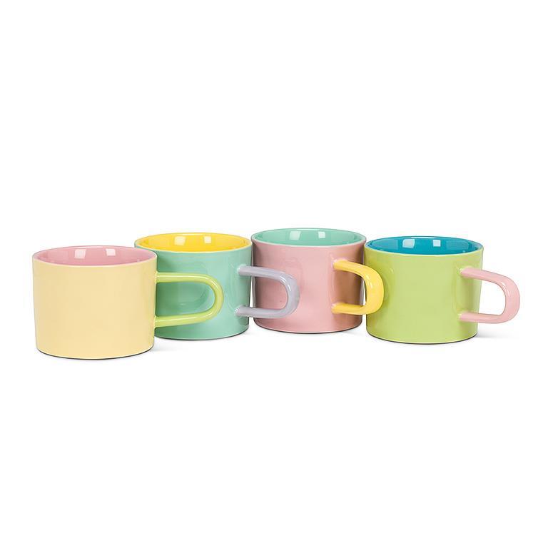 Tri Coloured Mug