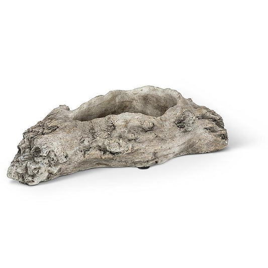 Small Slim Log Planter