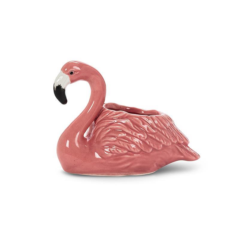 Small Flamingo Planter