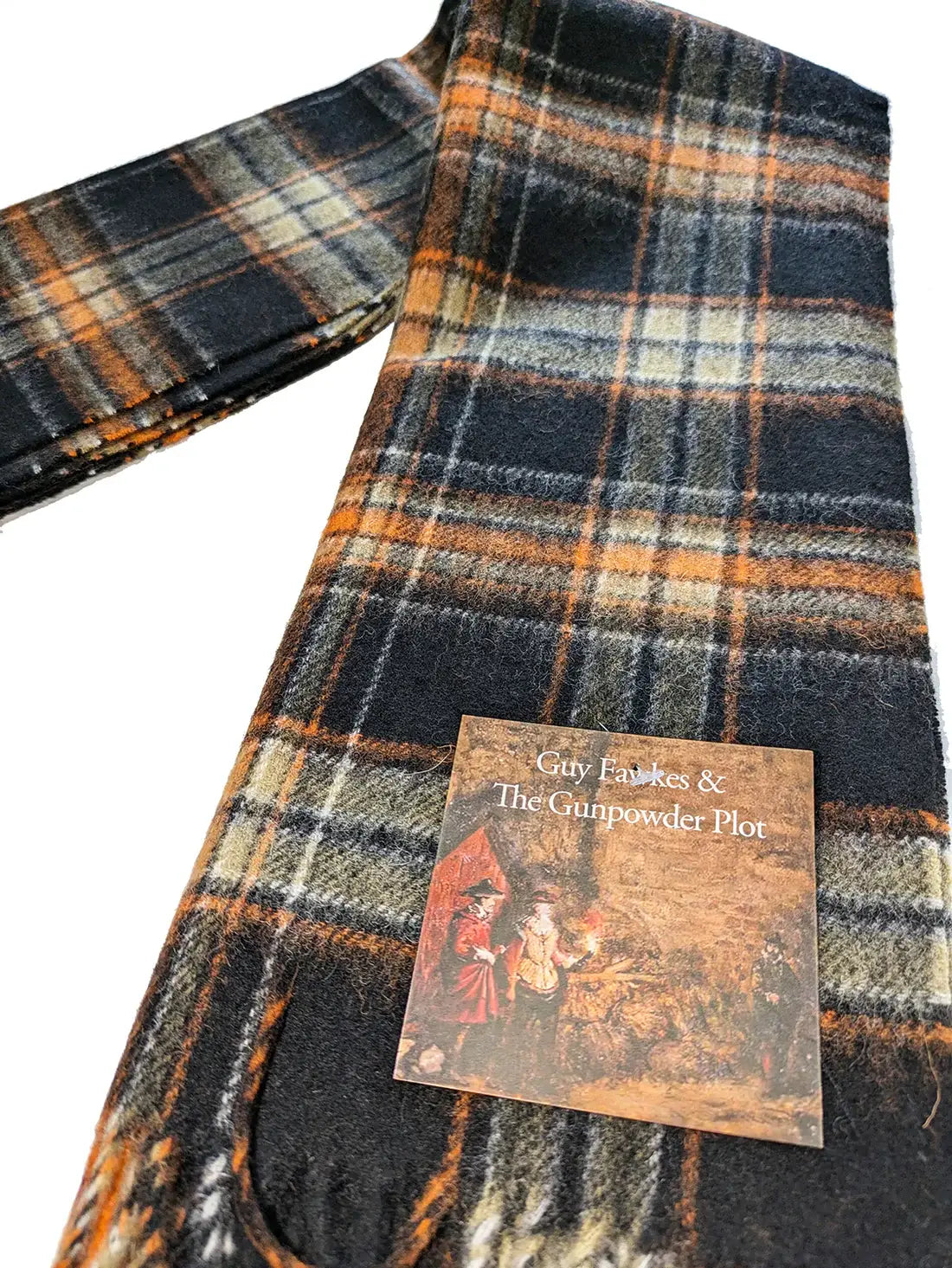 Patrick King Woollen Company - Guy Fawkes Lambswool Tartan Scarf