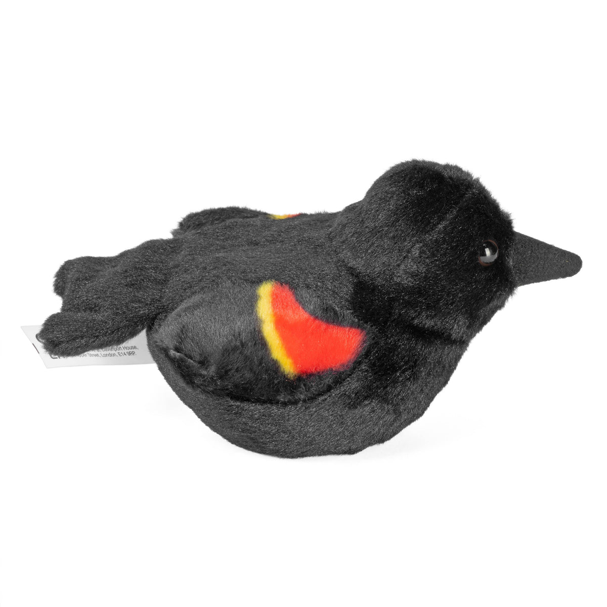 Wild Republic - Audubon II Red-Winged Blackbird W Sound Stuffed Animal 5.5"