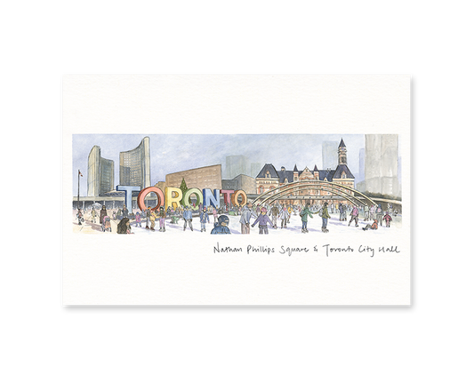 Toronto Winter Wonderland Postcard