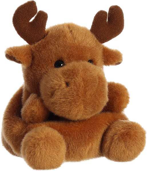 Palm Pals-Cinnamon Moose 5 inch