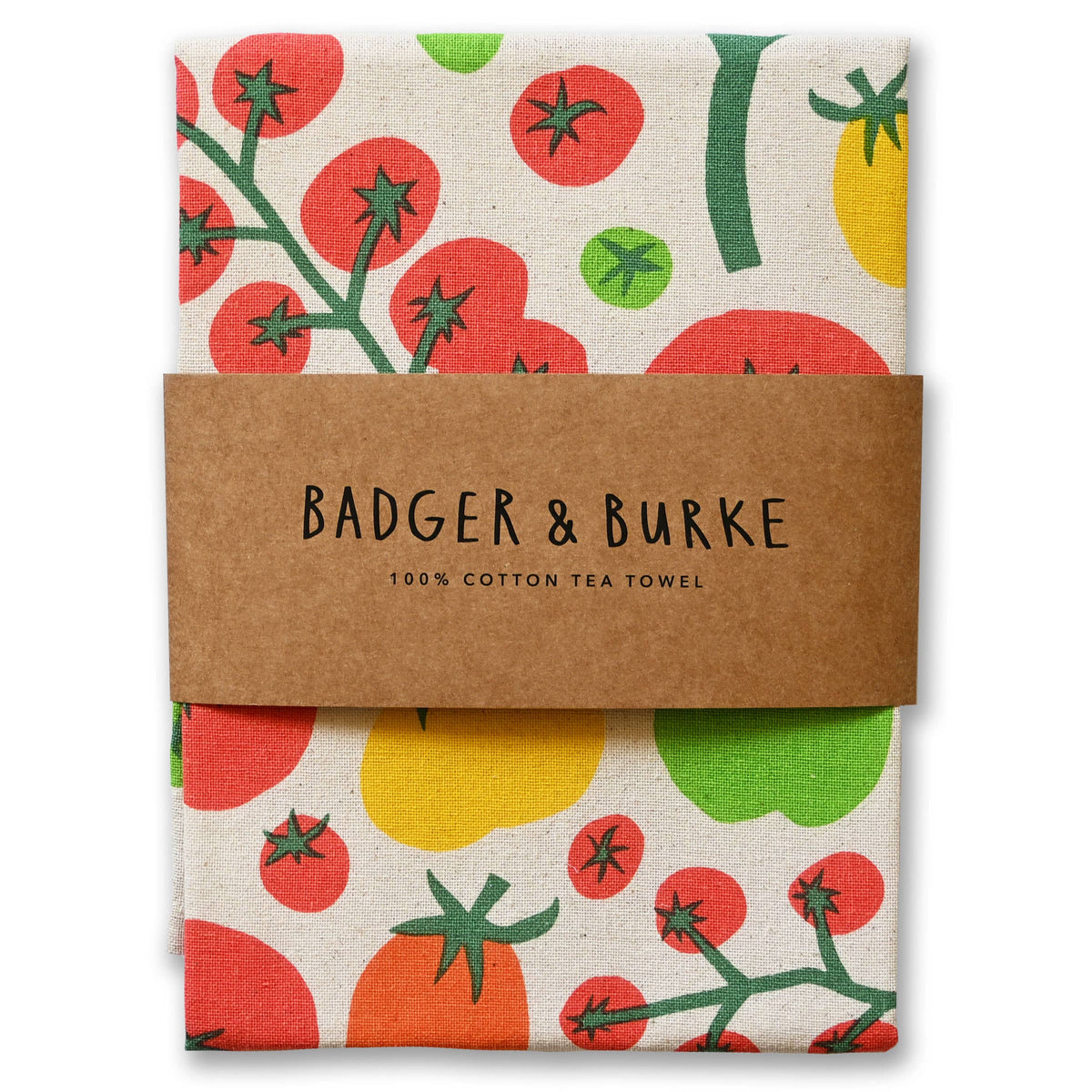 Badger & Burke - Tomato Tea Towel