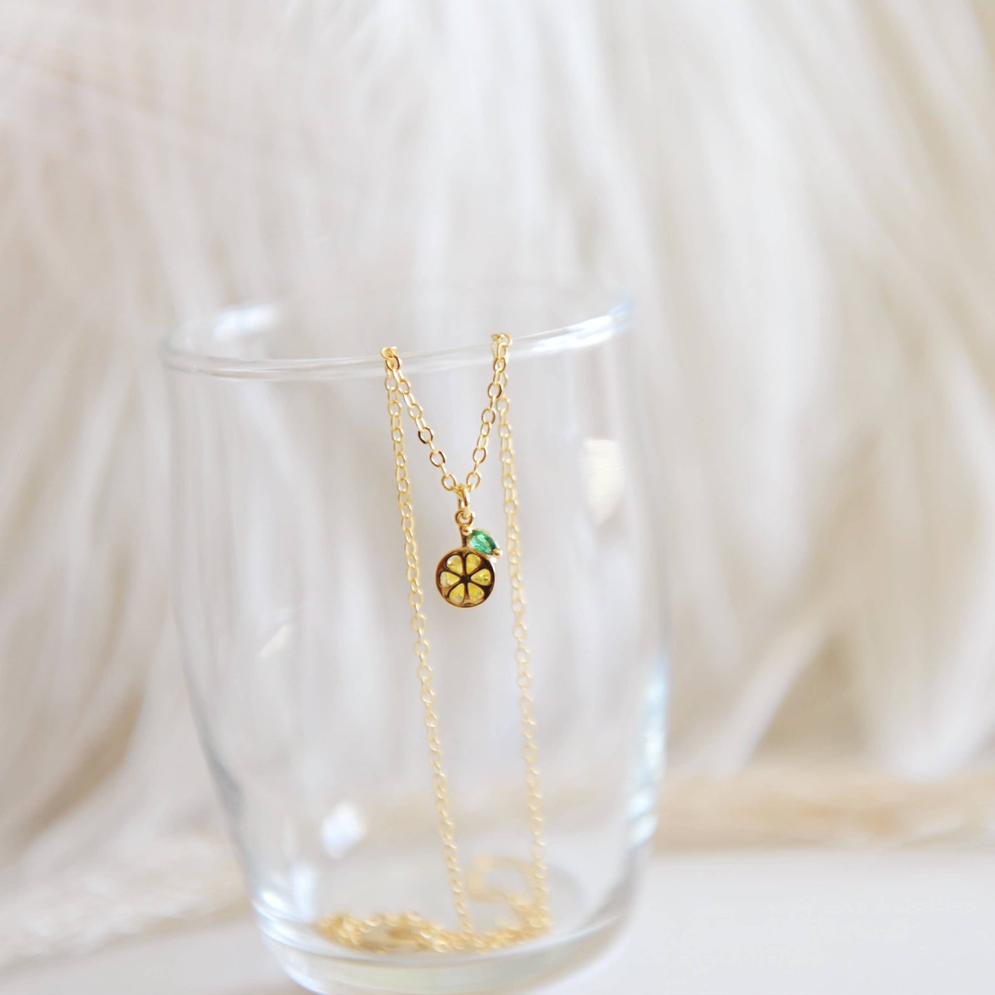 Oh So Lovely - Lemon Drop necklace