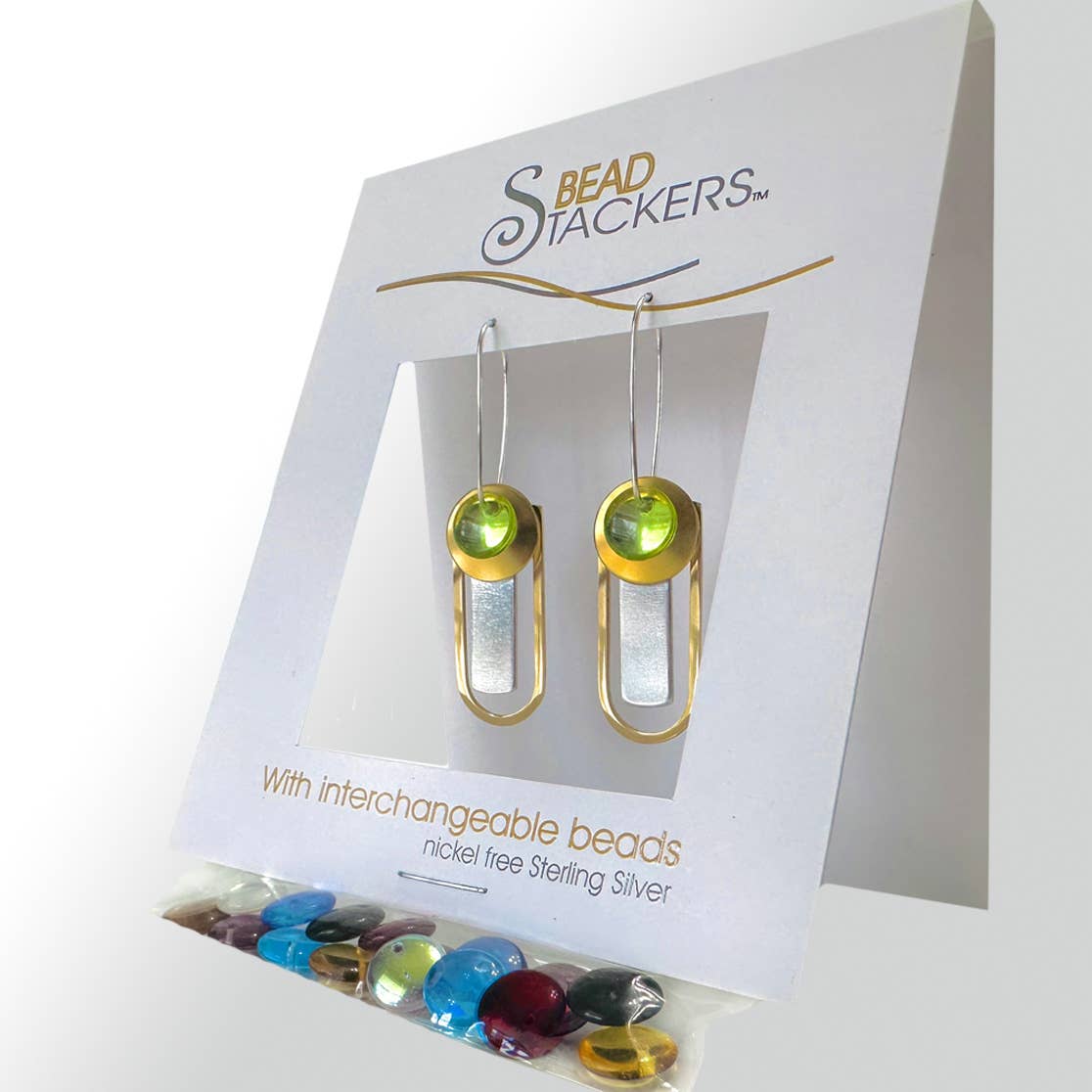 Conversations in Jewellery - RTSG42 - Earrings come with 9 interchangeable colours.