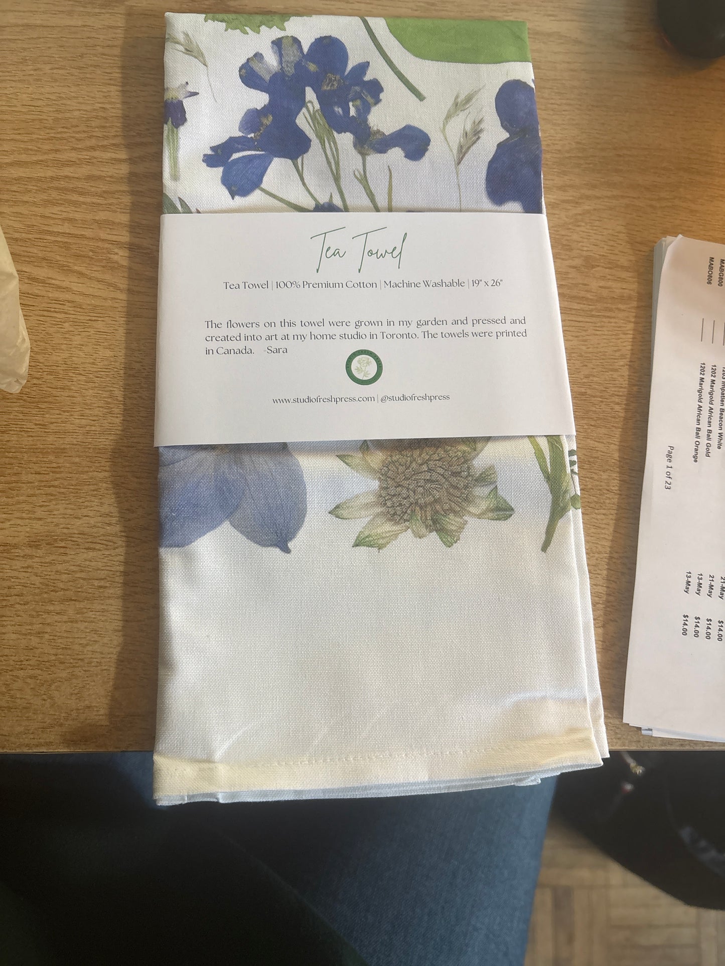 Spring Tea Towel