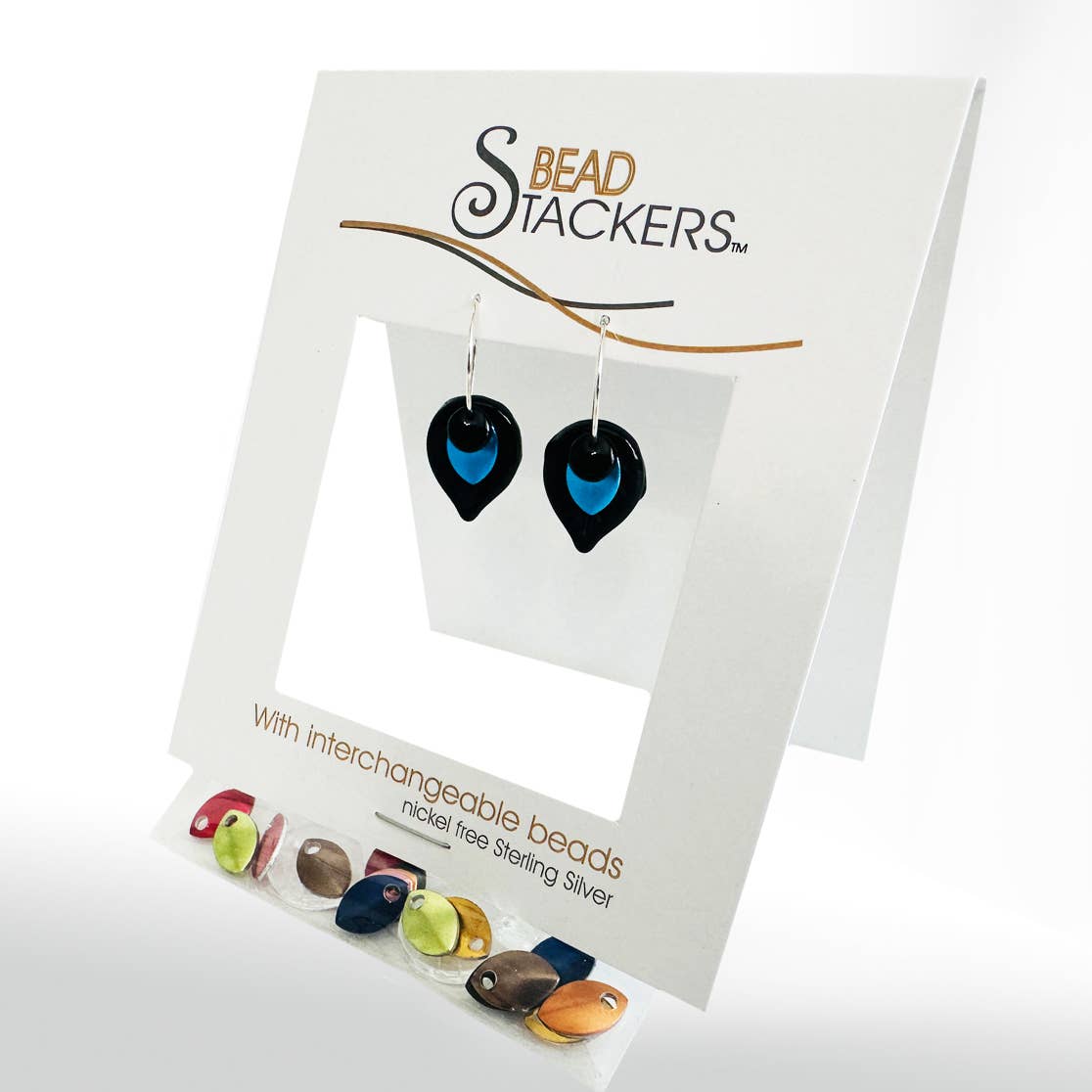 Conversations in Jewellery - Lfgl32  - Earrings come with 9 interchangeable colours. 