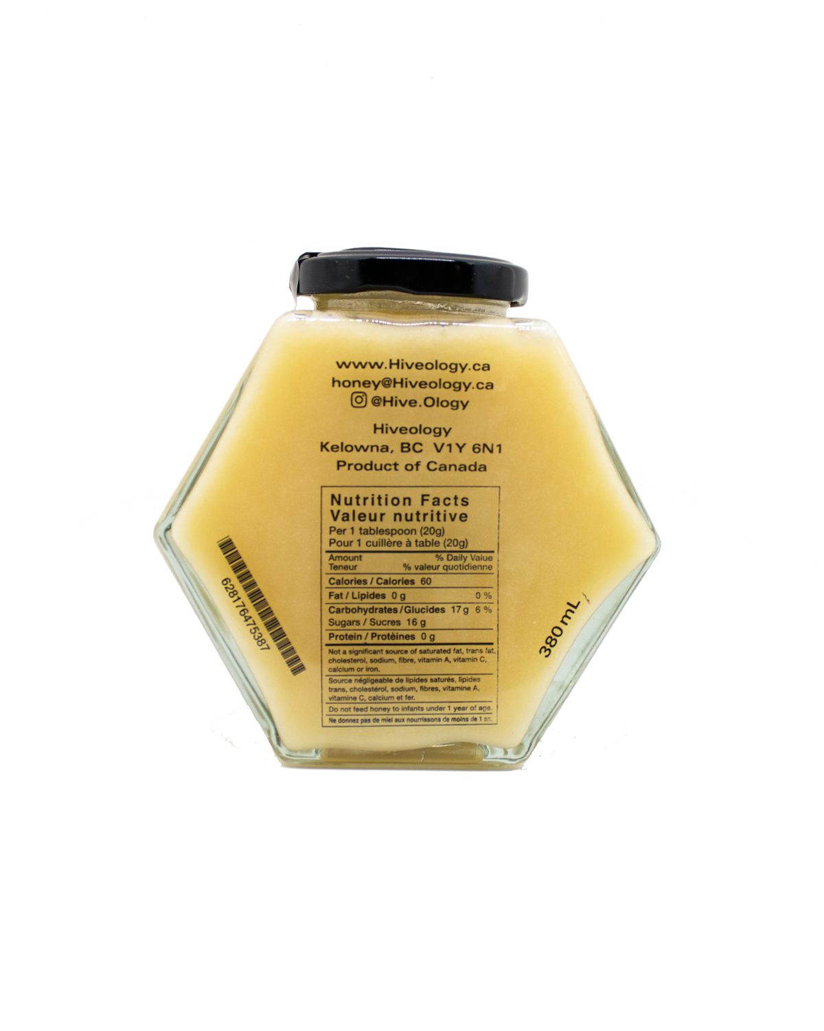 Hiveology - Lemon Infused Creamed Honey: Mini (100ml)