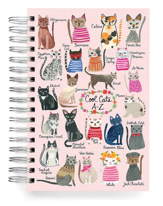 ecojot - Cool Cats A-Z Journal: 150