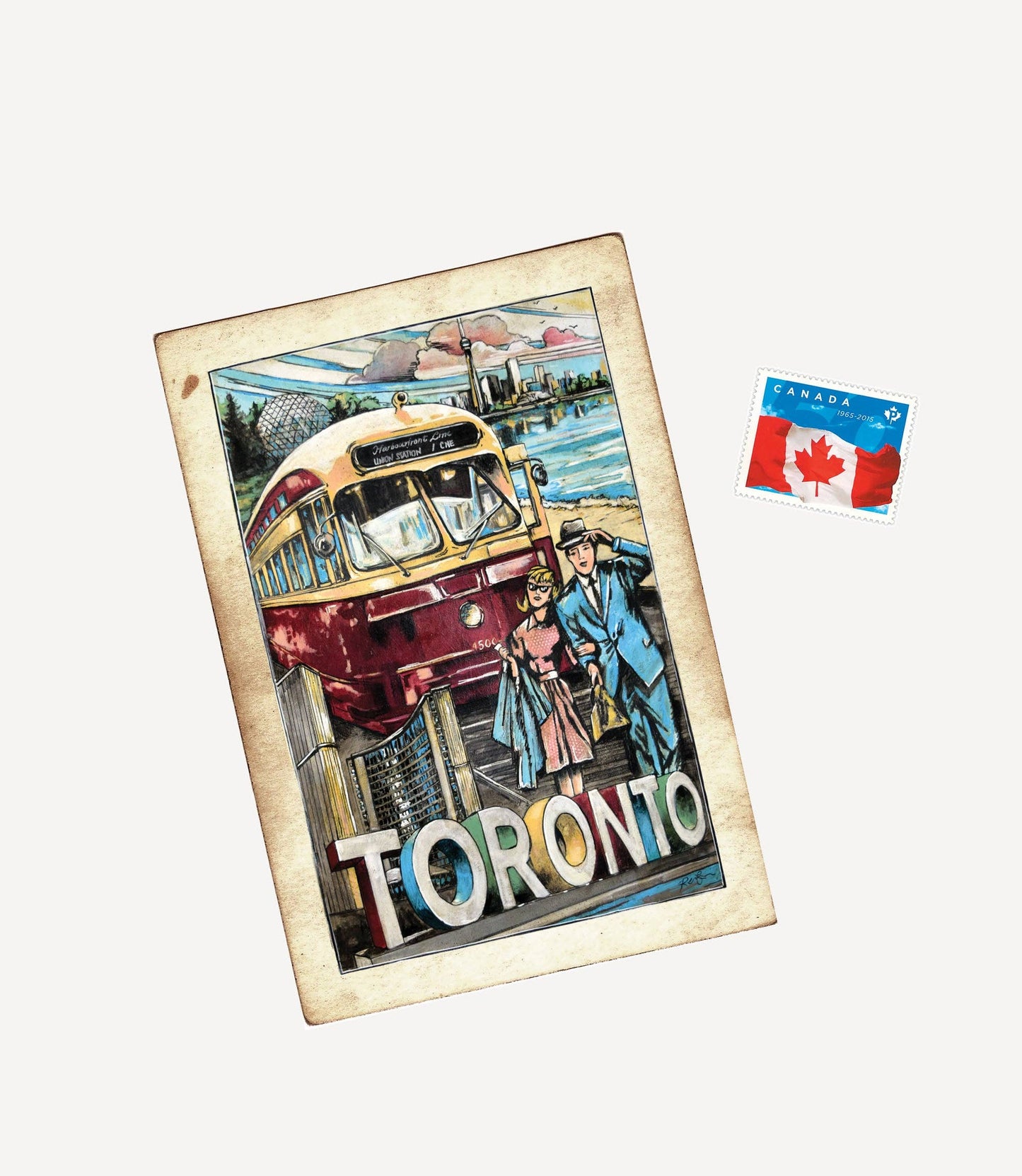 A World Class City Postcard 5" X7"