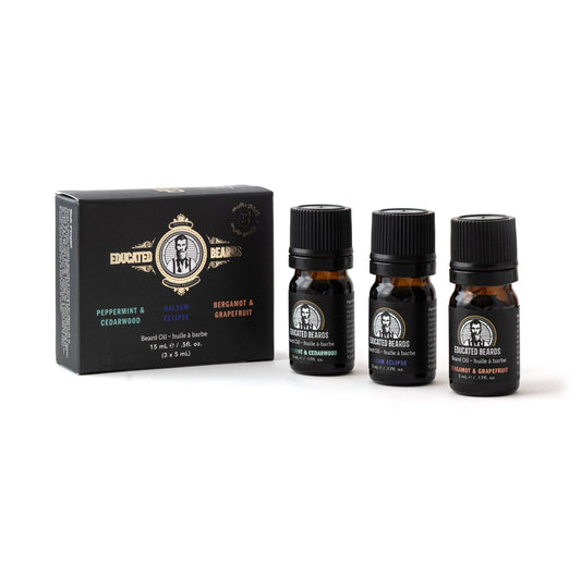 Scented Beard Oil - 3 Pack