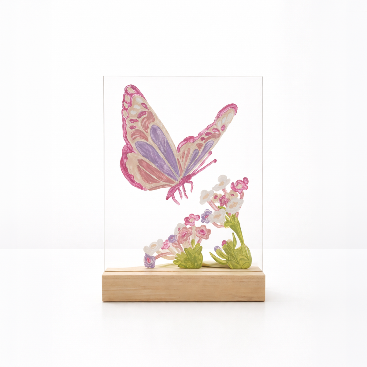 pierrebelvedere.com - PAINT BY NUMBER ACRYLIC SURFACE KIT- BUTTERFLY