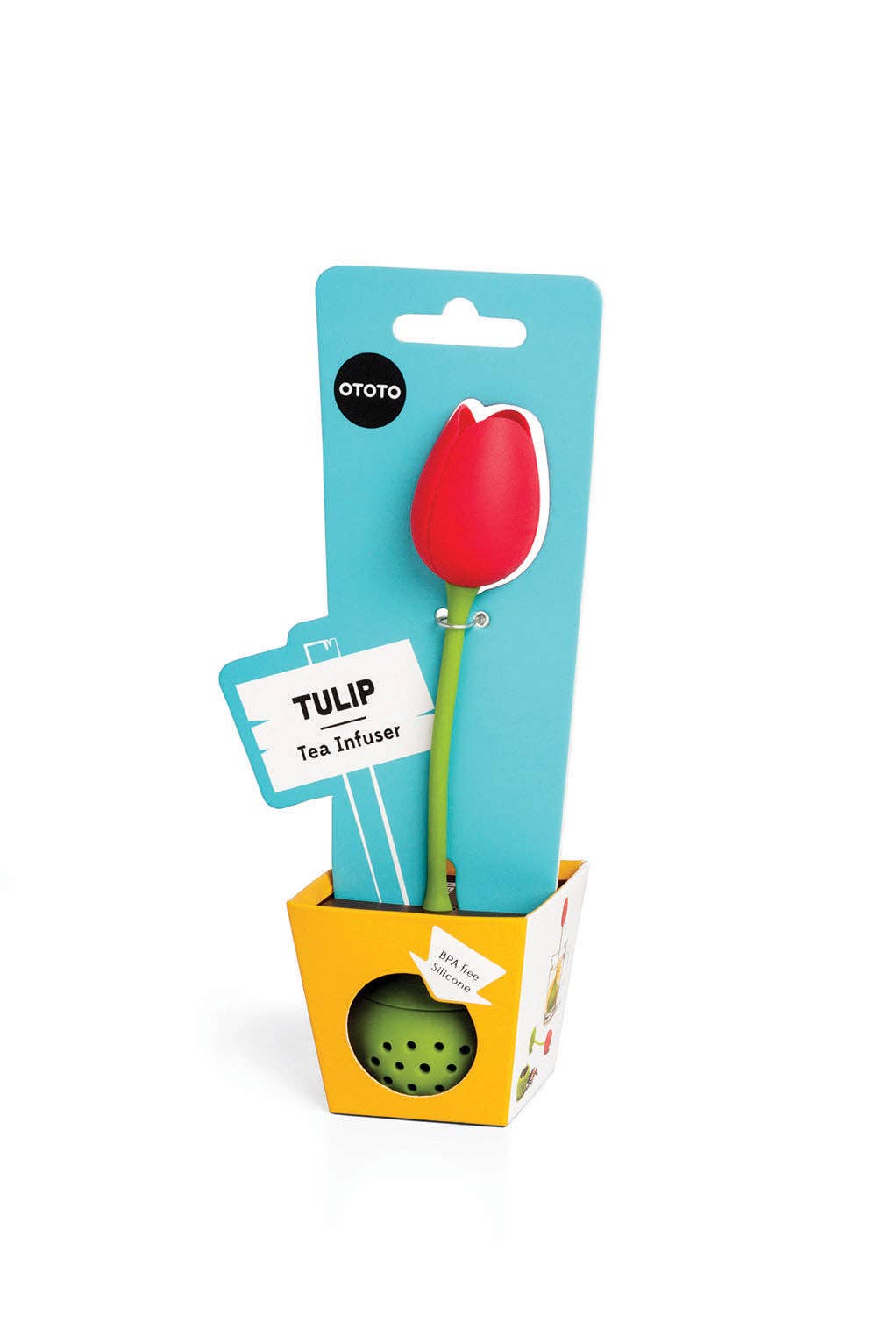 Canadian Gift Concept - OTOTO Red Tulip Tea Infuser