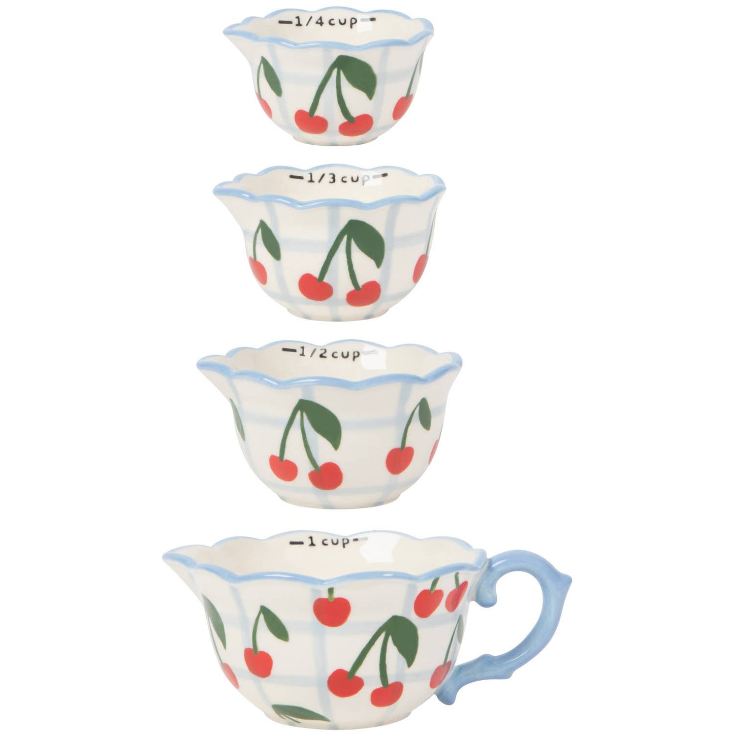 Danica Brands - Very Cherry Measuring Cups Set of 4