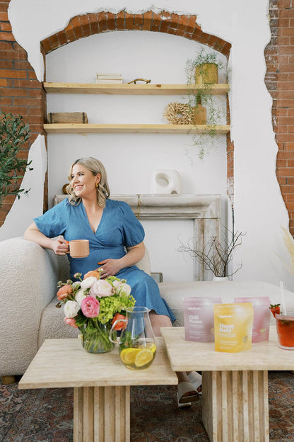 Lake & Oak Tea Co. - Chill Mama - Mama To Be Tea Collection: Pyramid Tea Bags - Retail Canister