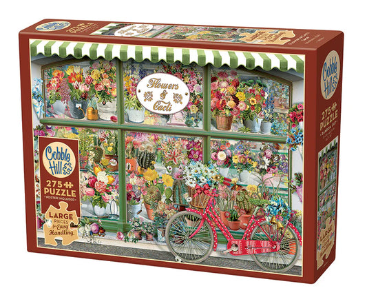 Flowers and Cacti Shop 275 piece puzzle