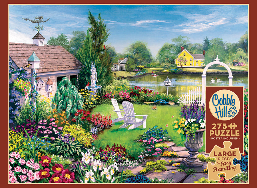By the Pond 275 Piece Easy Handling Jigsaw Puzzle