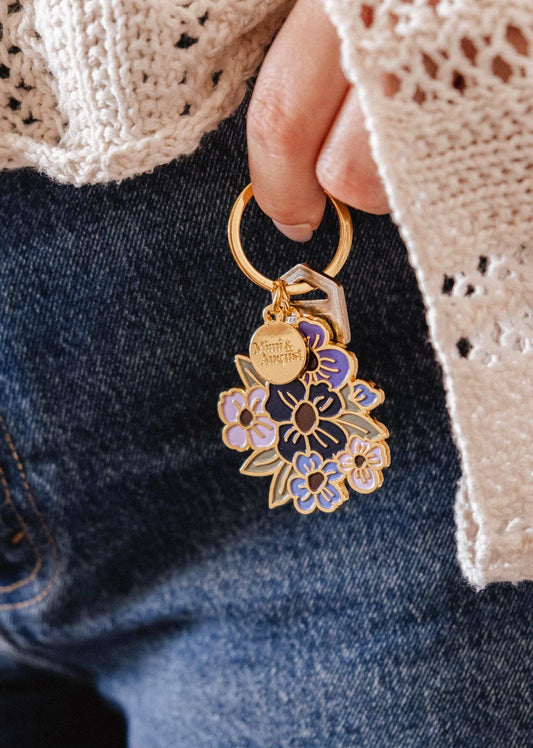 Mimi & August - Floral Bouquet Keychain
