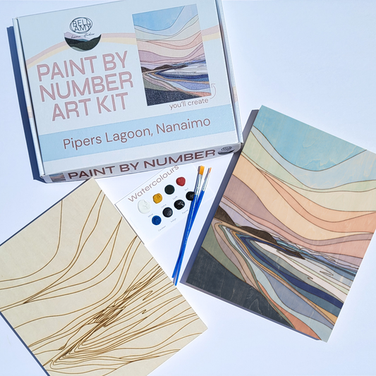 Paint By Number Art Kit - Pipers Lagoon, Nanaimo