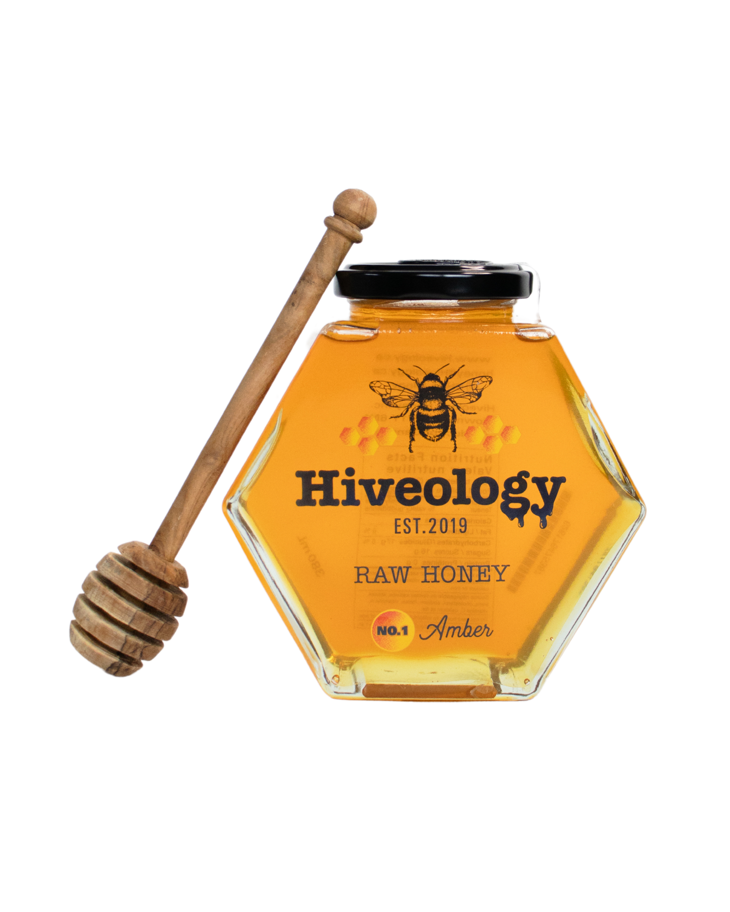 Hiveology - Wildflower Honey (Liquid Honey): Large (380ml)
