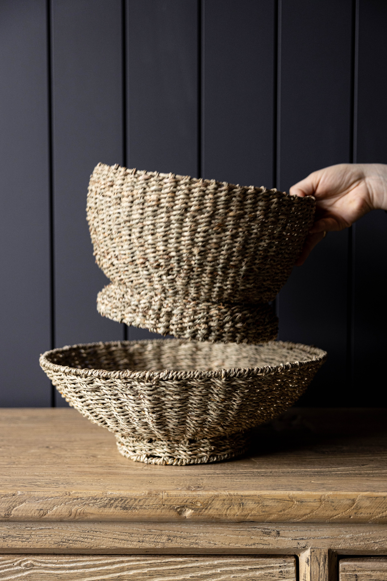 Luxe B Co Canada - Woven Seagrass Bowl: Medium