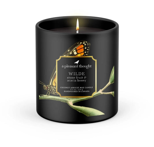 A Pleasant Thought - WILDE | STONE FRUIT & ACACIA HONEY | RAVEN CANDLE: Cotton