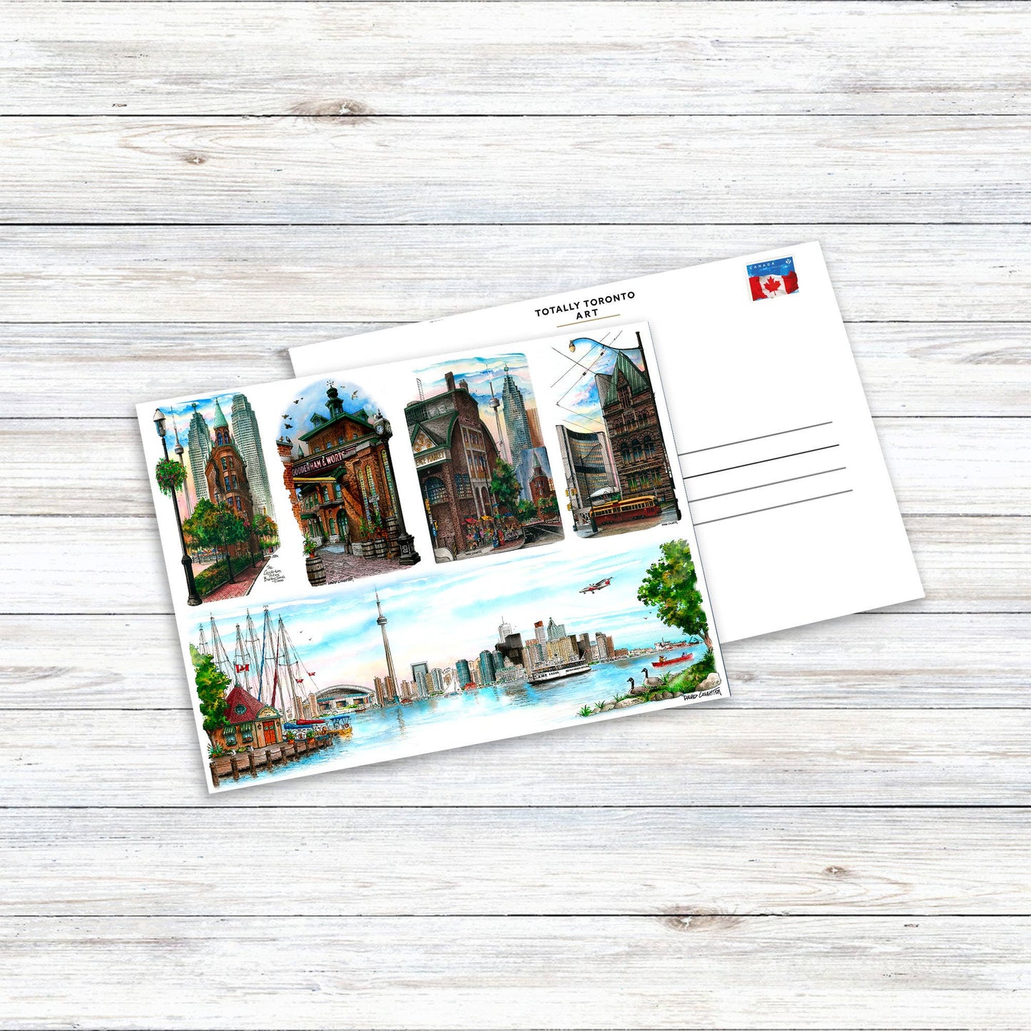 Toronto Historic Landmarks Postcard