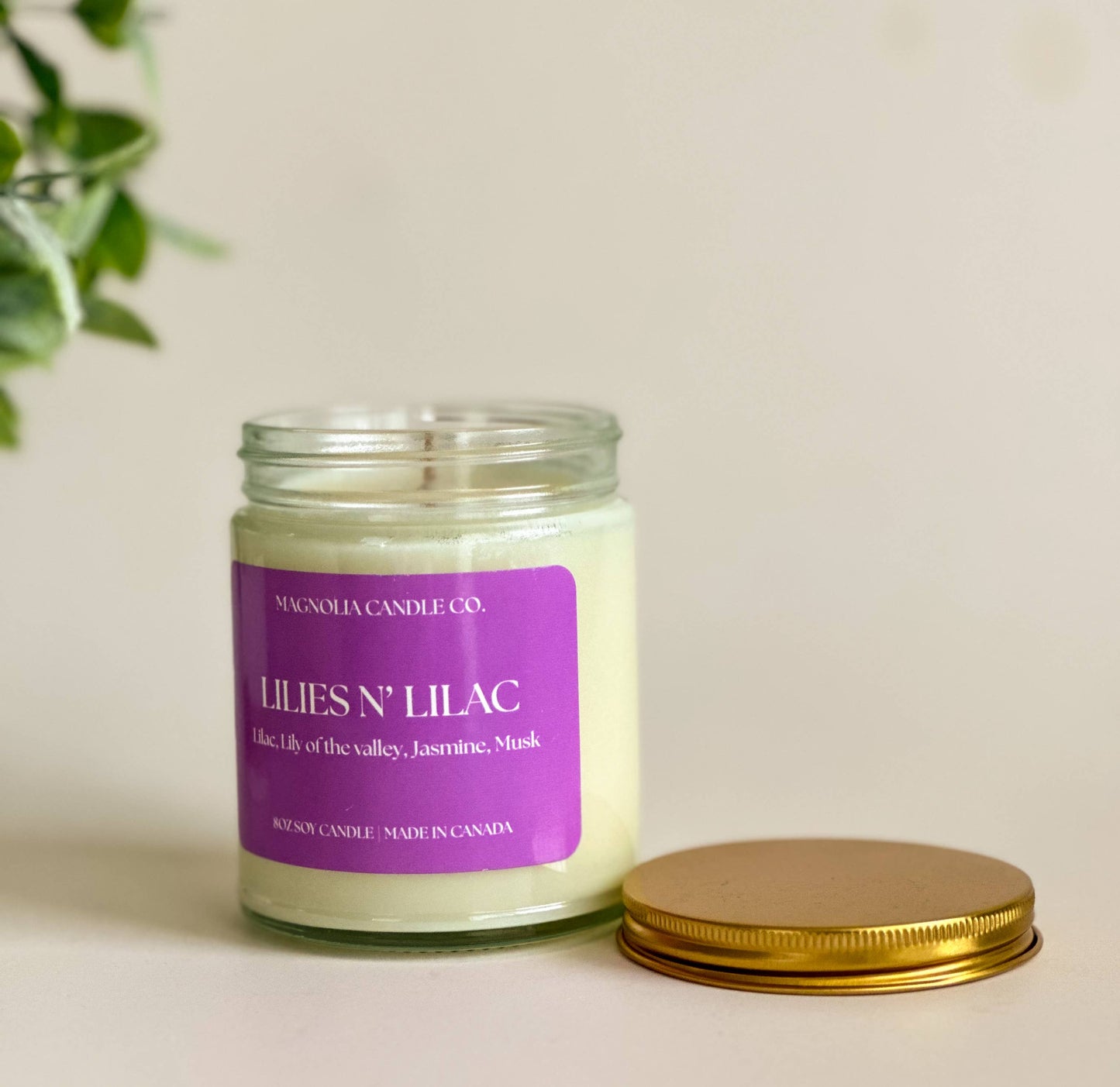 Magnolia Candle Company - Lilies + Lilac - Summer | Spring Candle 8oz