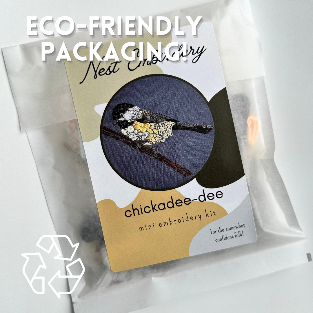 Nest Embirdery - Chickadee-dee Kit