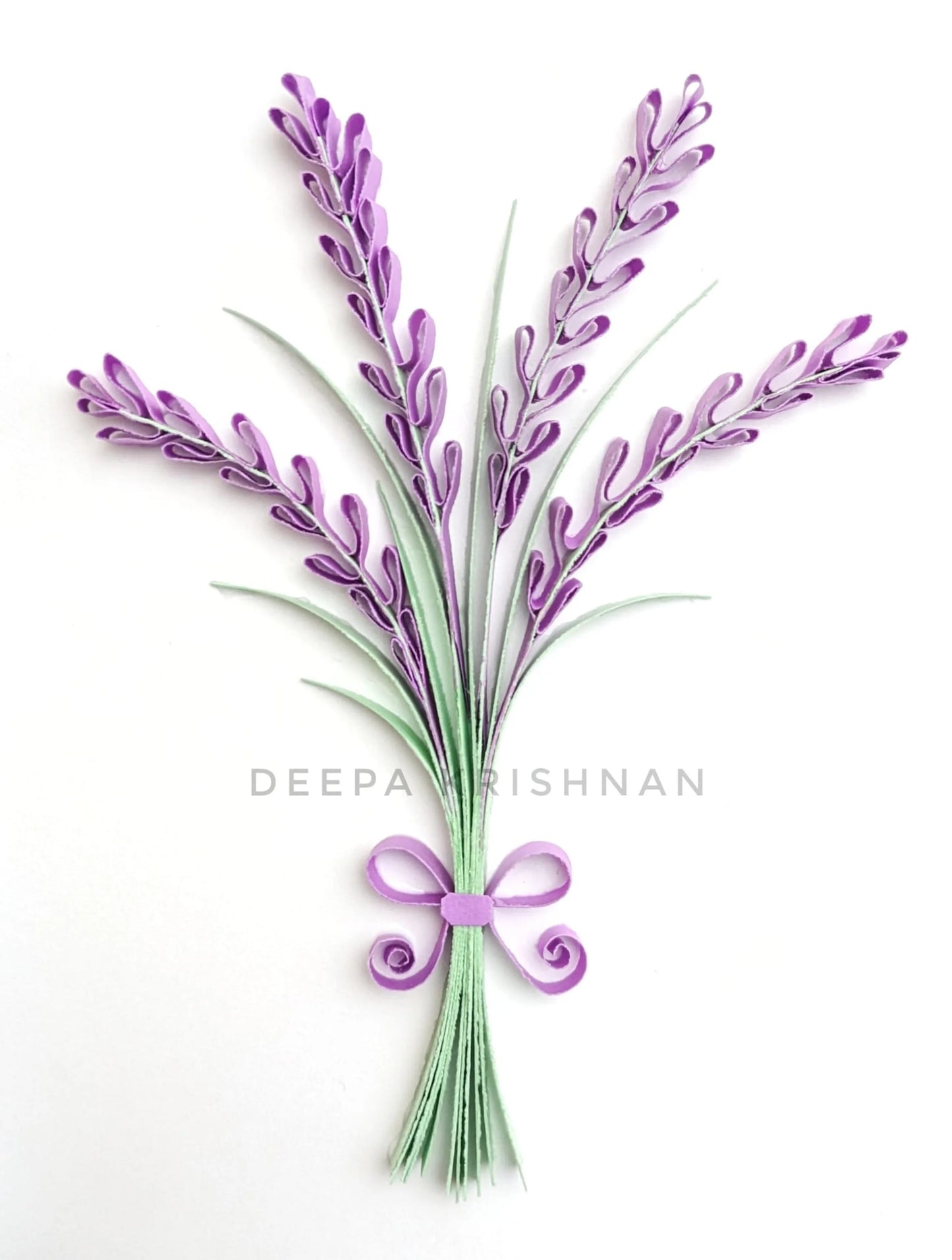 Lavender Bouquet Paper Quilling Kit