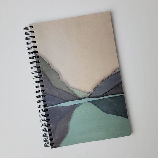 Notebook: Mountain Reflections