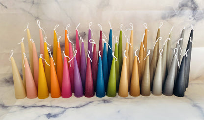 Beeswax Candle: Raspberry / Small