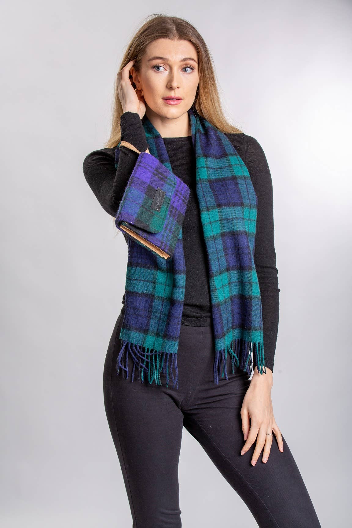 Patrick King Woollen Company - Blackwatch Lambswool Scarves