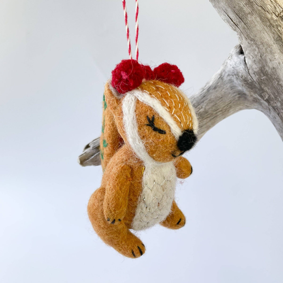 AKUKU - Chipmunk - Felt Ornament