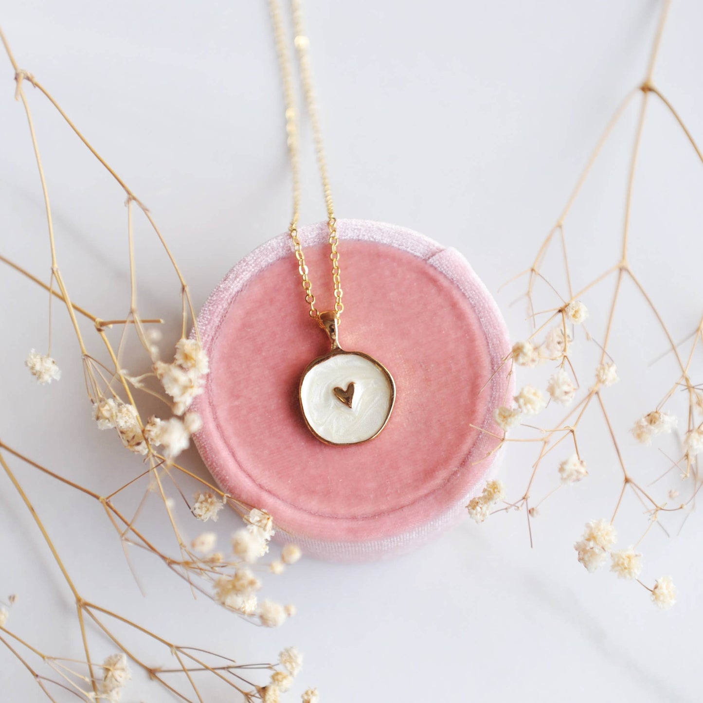 Oh So Lovely - ARIELLA, Sweet Heart Necklace, Pretty Gift for her