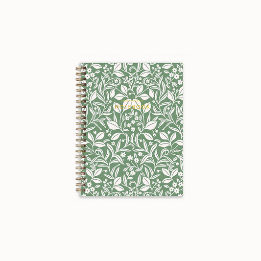 Meadowlace Notebook Spiral Lined Notebook
