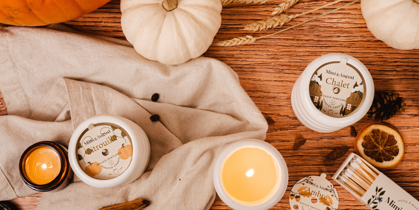Mimi & August - Citrouille- Mini Candle 2 oz