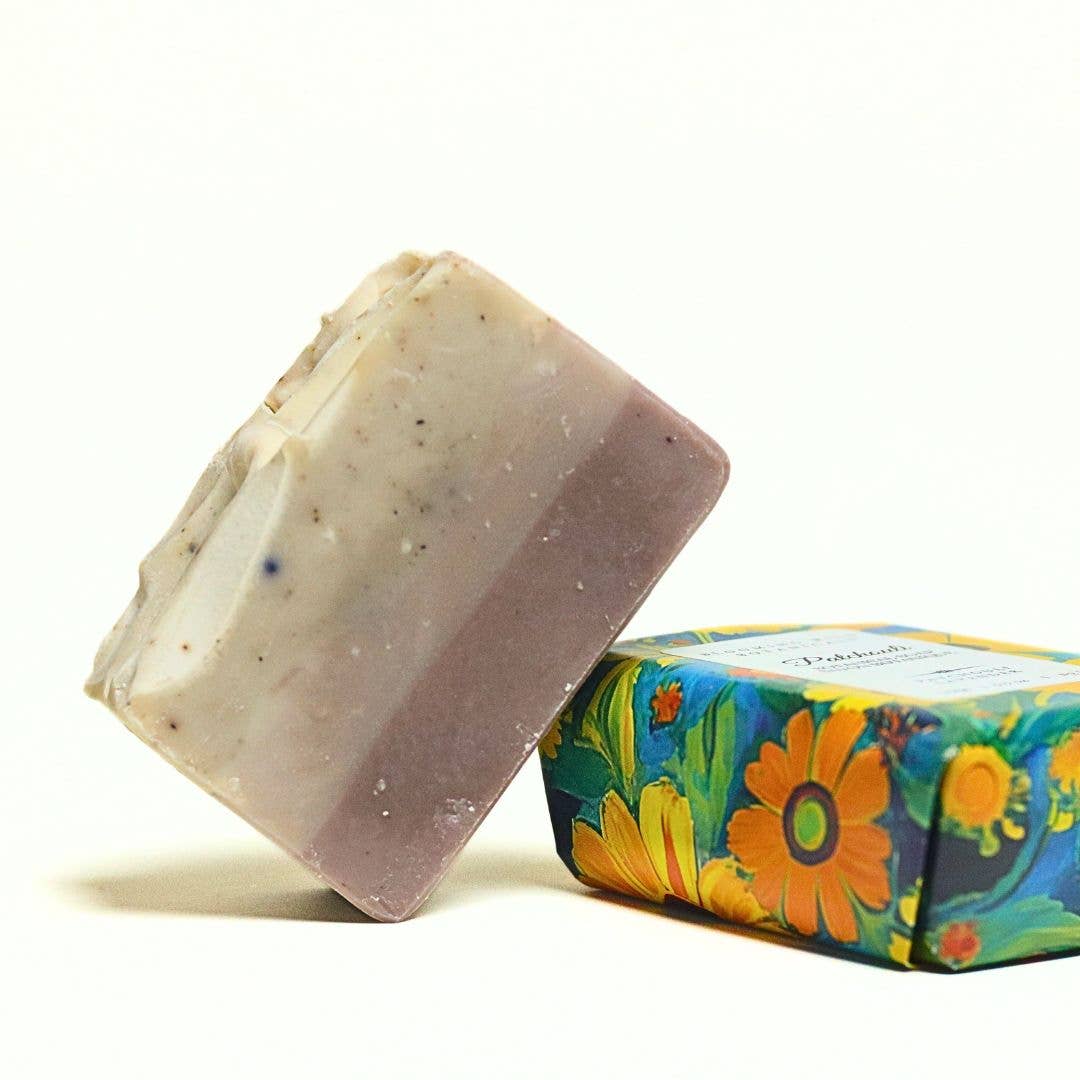 Blooming Wild Botanicals - Patchouli Botanical Soap - Bath Bar - XL Bar