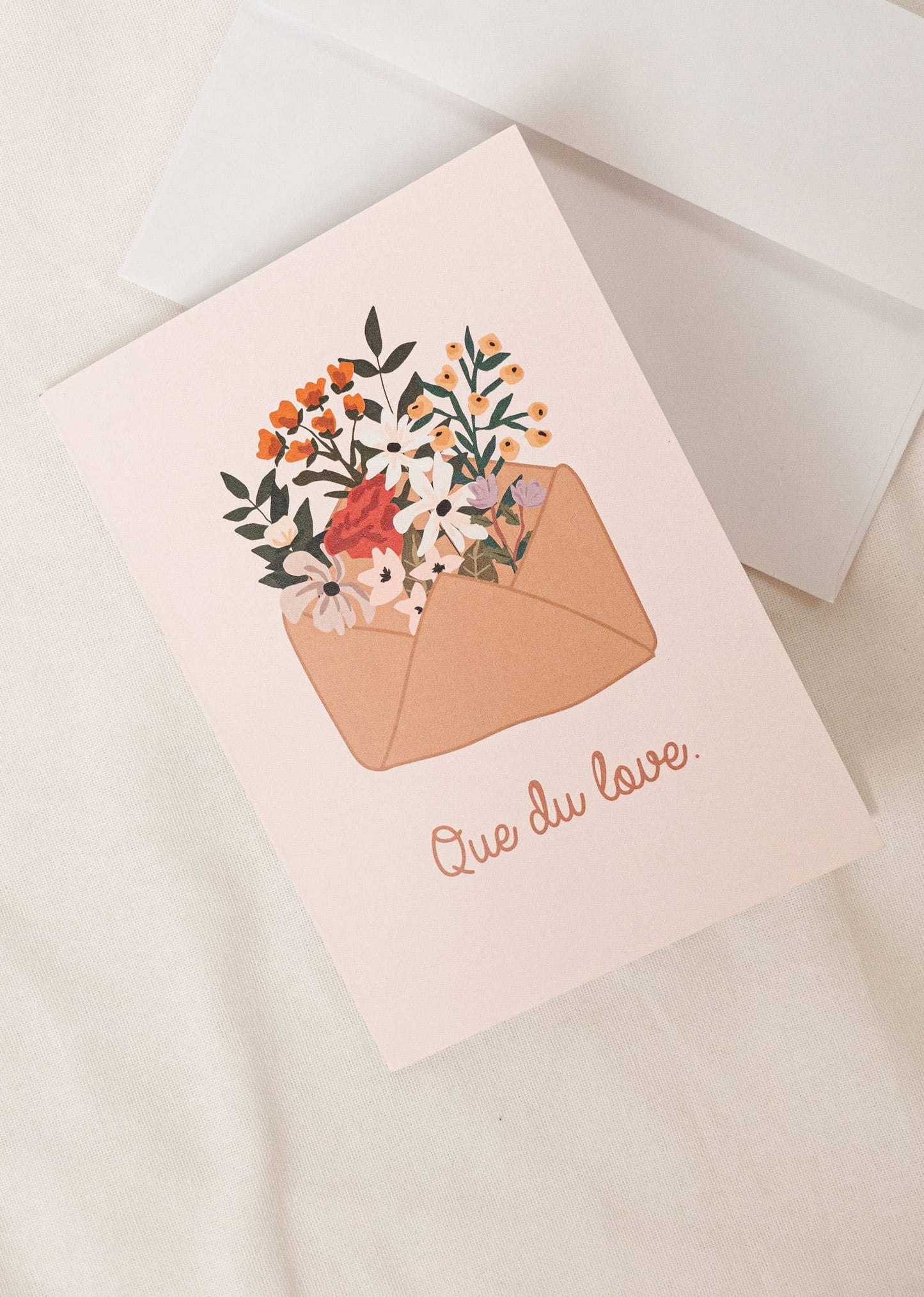 Mimi & August - Que du love Greeting Card