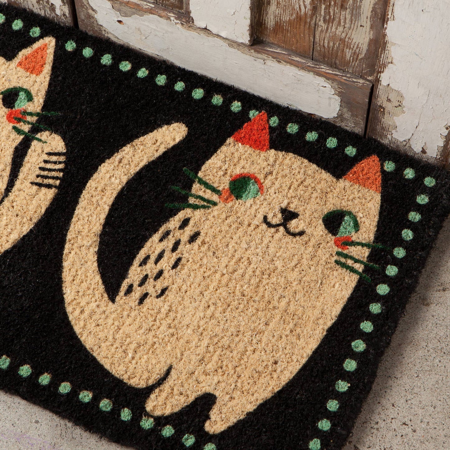 Danica Brands - Danica Studio Meow Meow Coir Fiber Printed Doormat