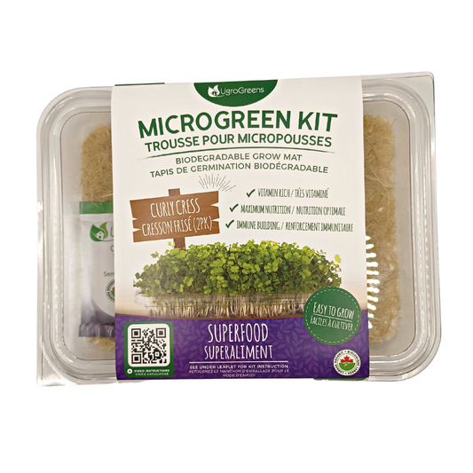 UgroGreens Ltd. - Curly Cress Microgreen Grow kit