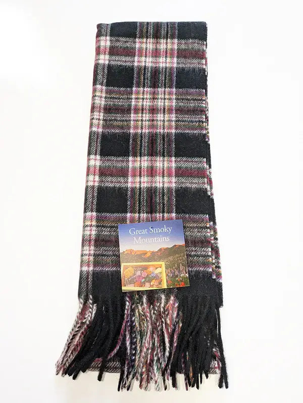 Patrick King Woollen Company - Great Smoky Mountains Lambswool Tartan Scarf