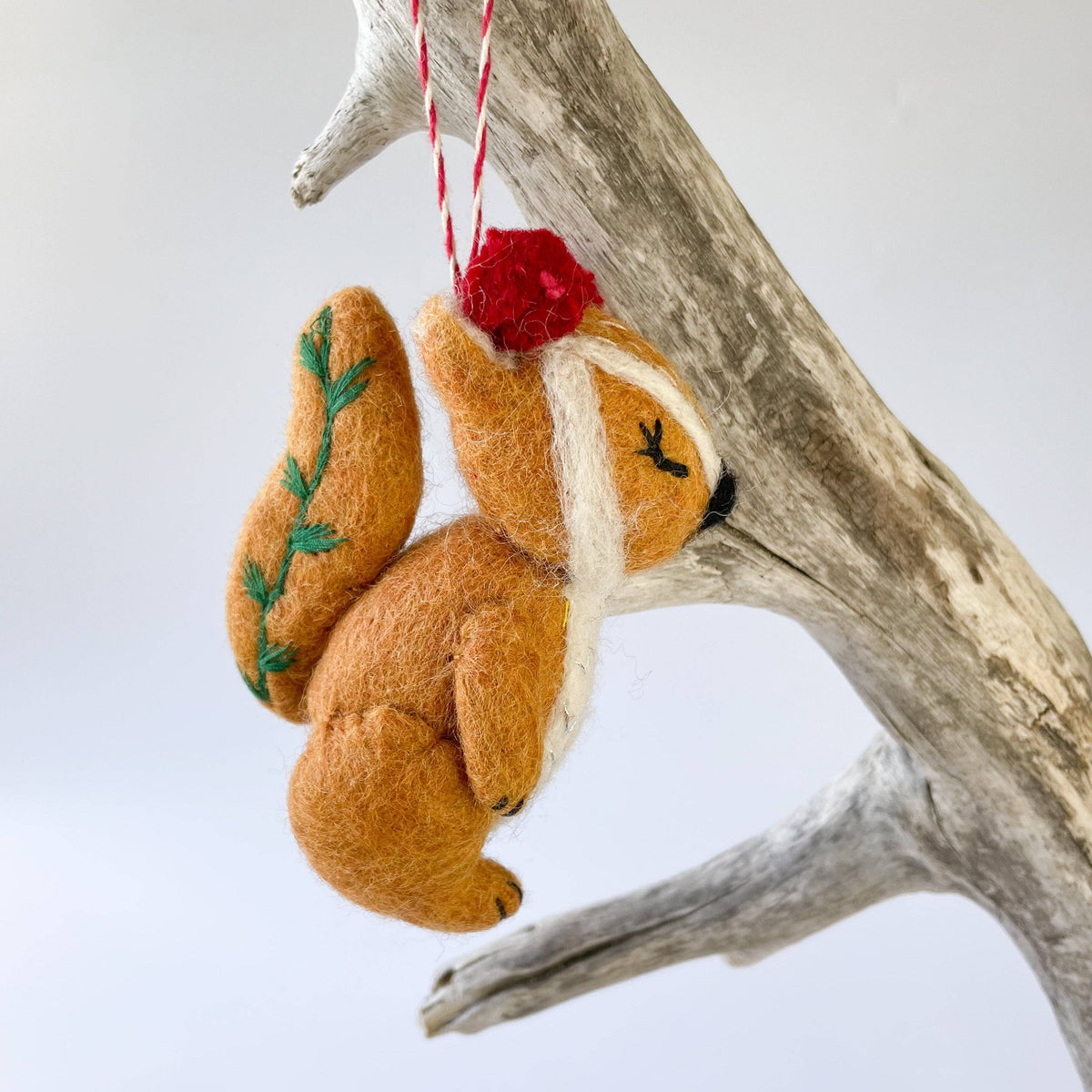 AKUKU - Chipmunk - Felt Ornament