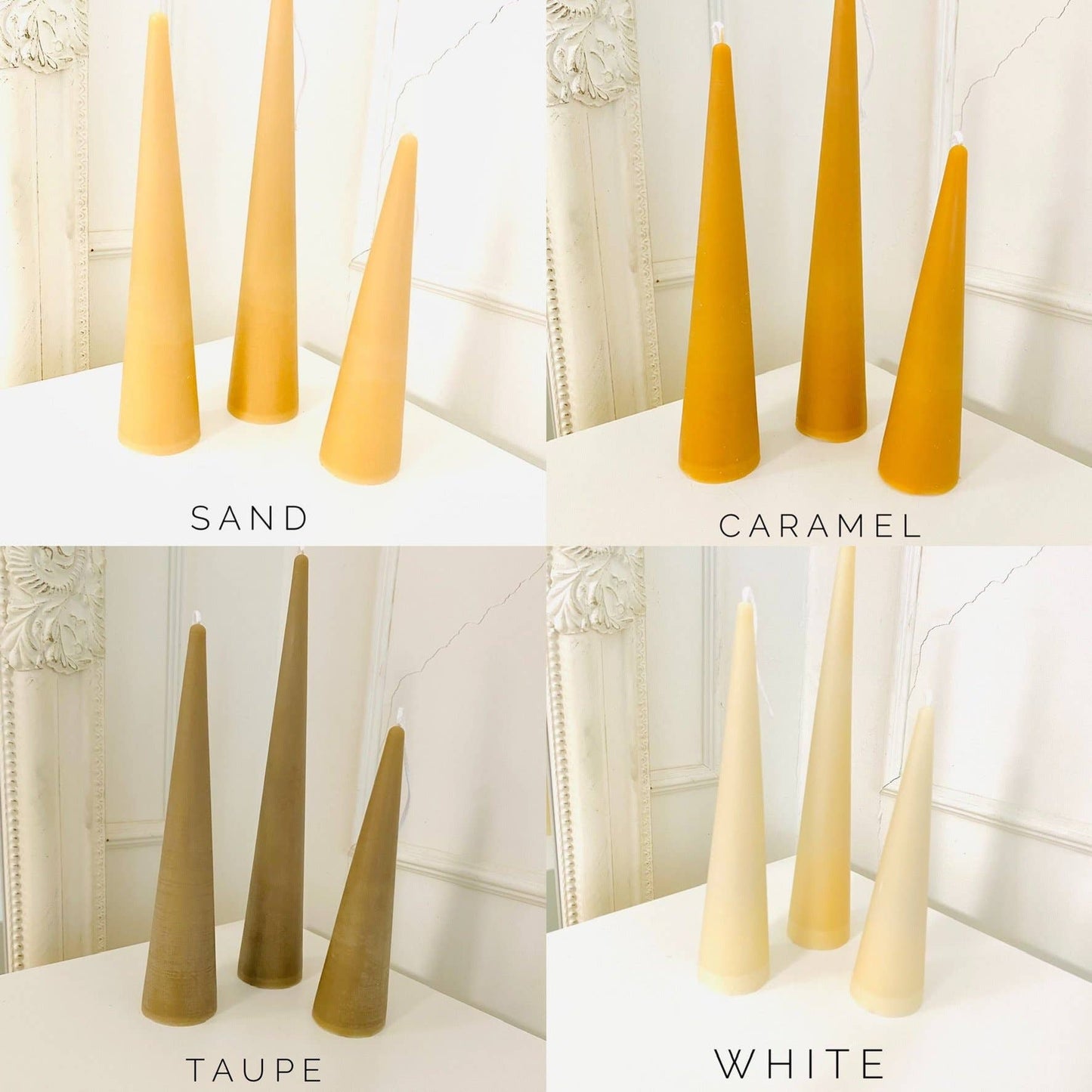 Beeswax Candle: Raspberry / Large