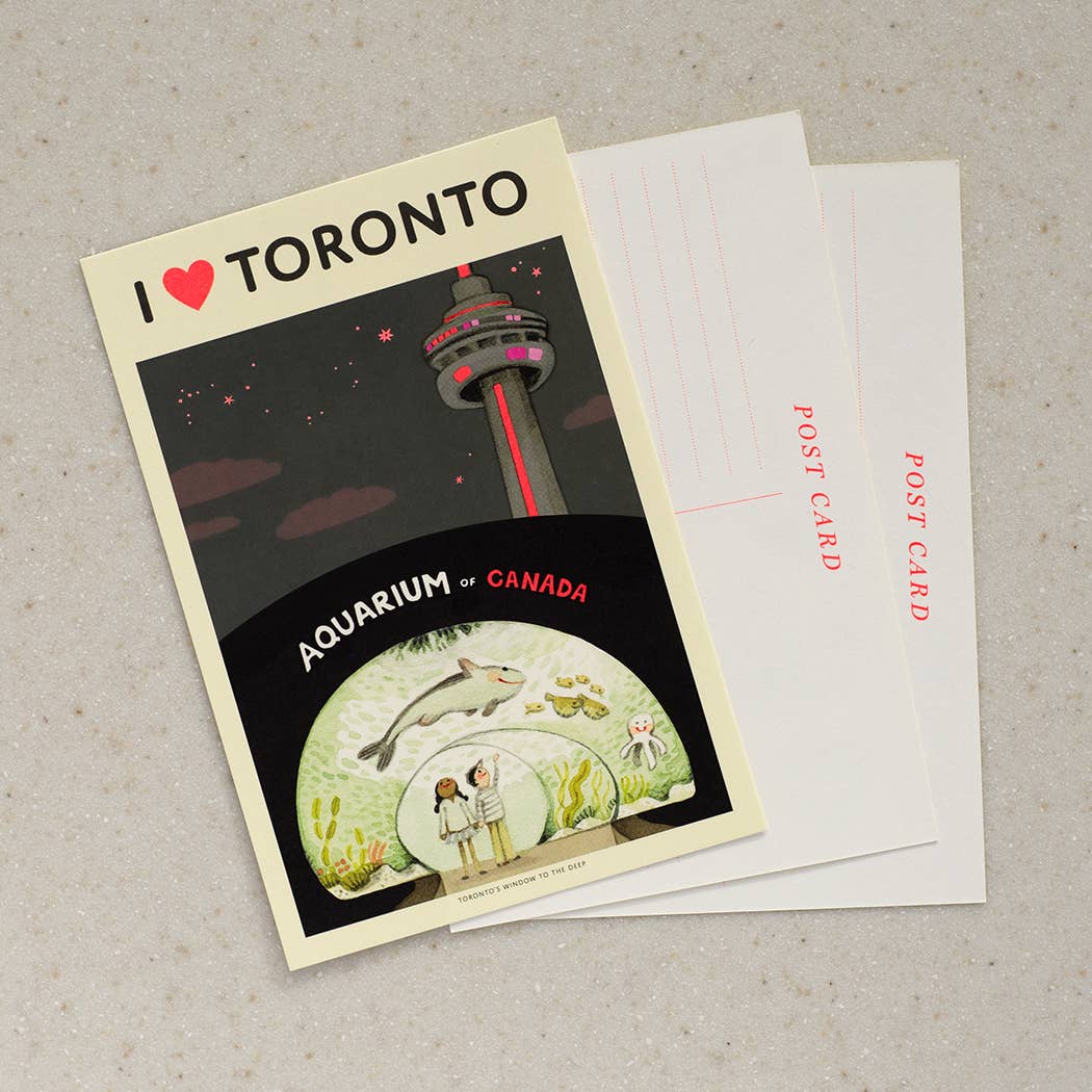JooJoo Paper - Toronto Aquarium Postcard