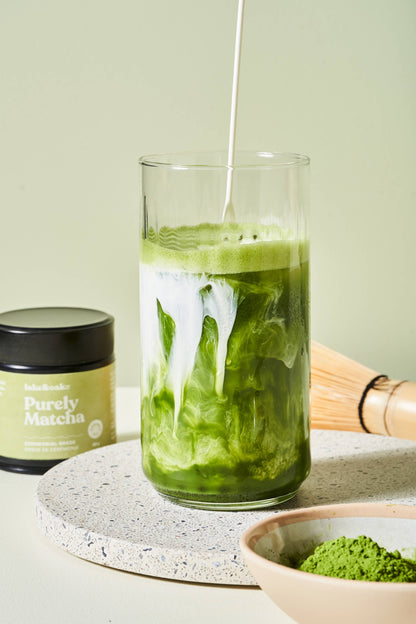 Lake & Oak Tea Co. - Purely Matcha - Organic Ceremonial Grade Matcha: Retail Glass Jar - 40g