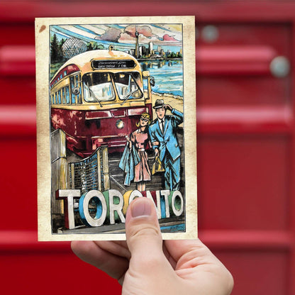 A World Class City Postcard 5" X7"