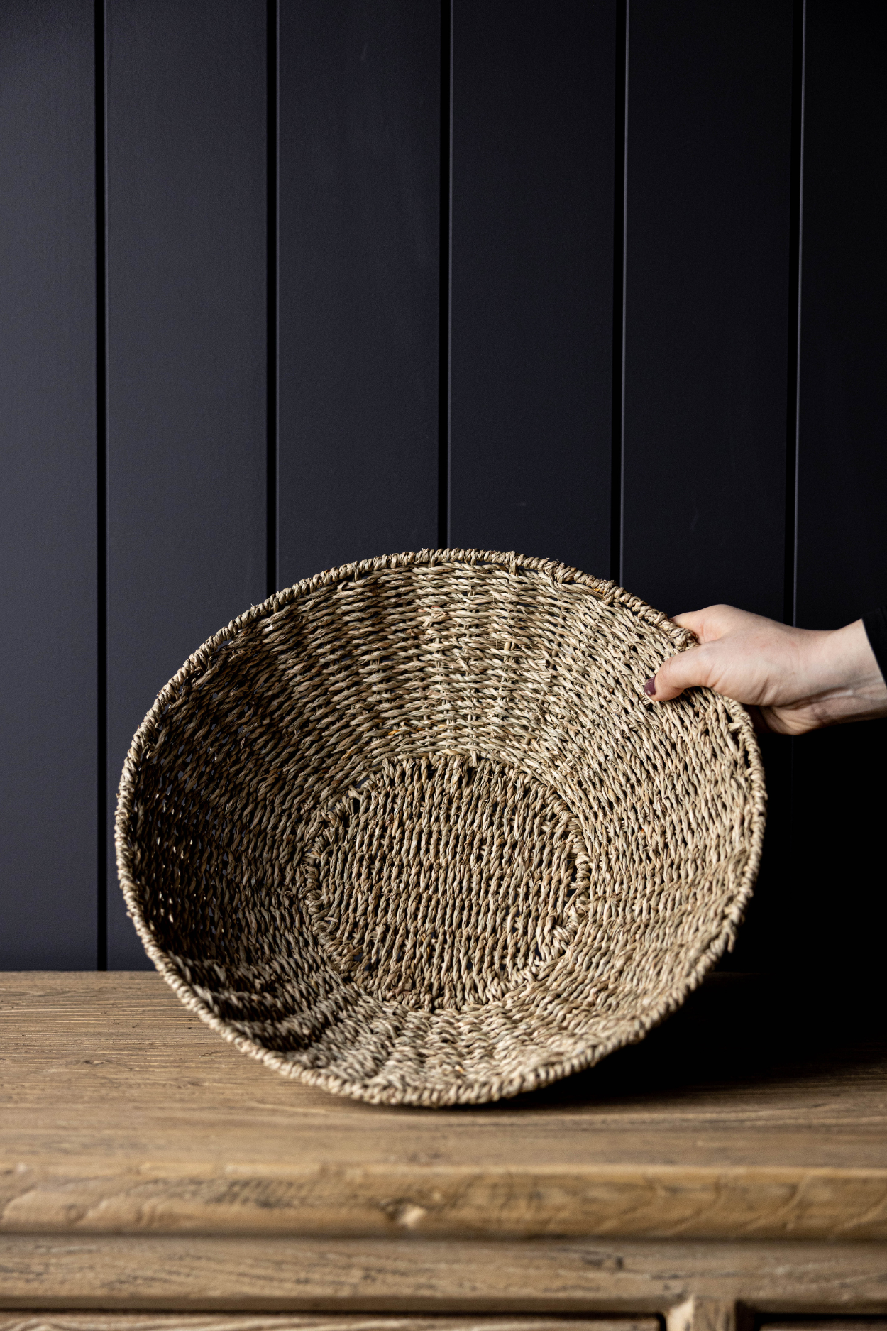 Luxe B Co Canada - Woven Seagrass Bowl: Medium